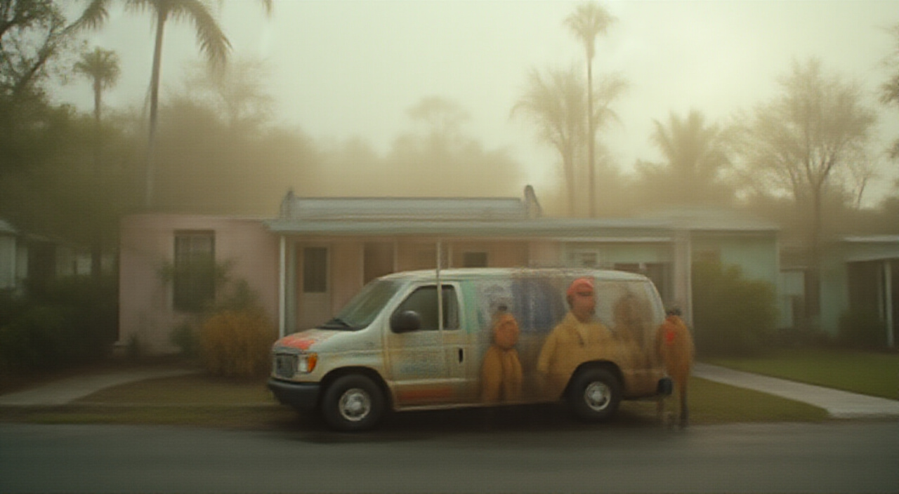 service van miami residential tropical