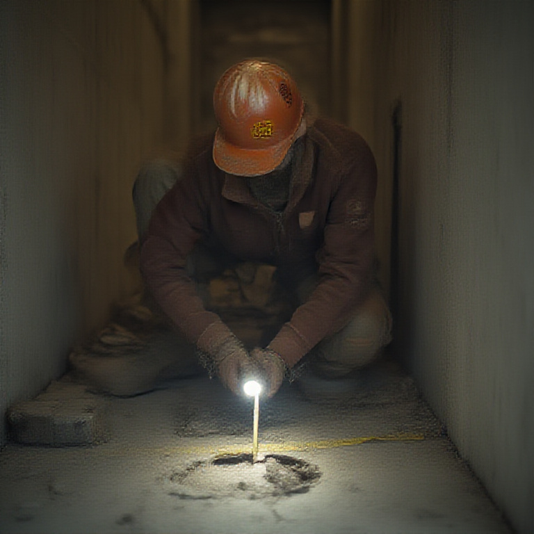 Foundation Repair operator at work