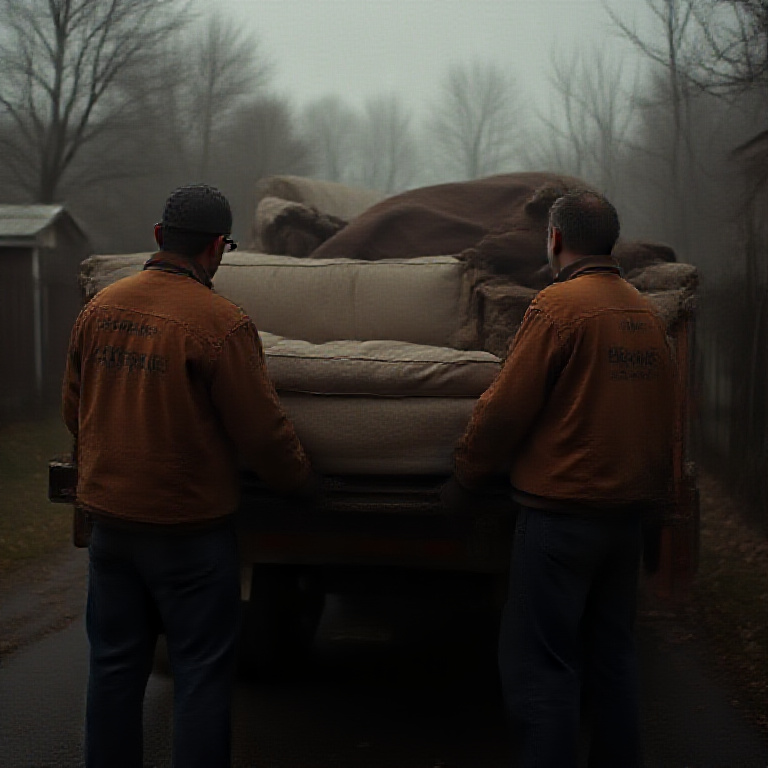 Junk Removal operator at work