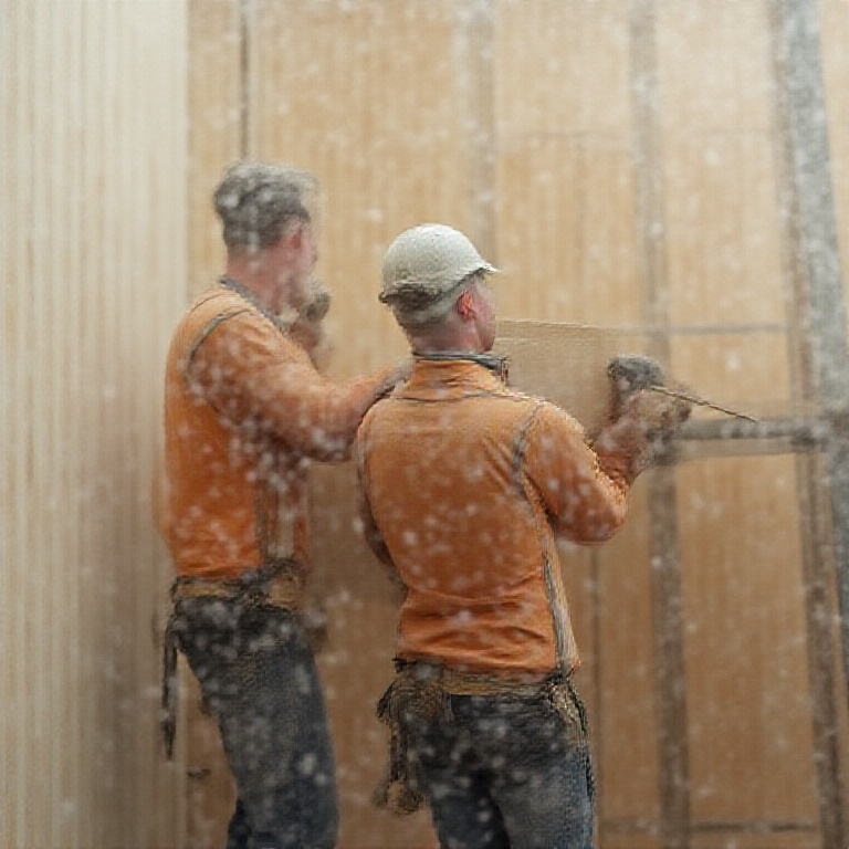 Siding & Stucco operator at work